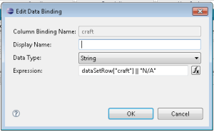 Data bind expression